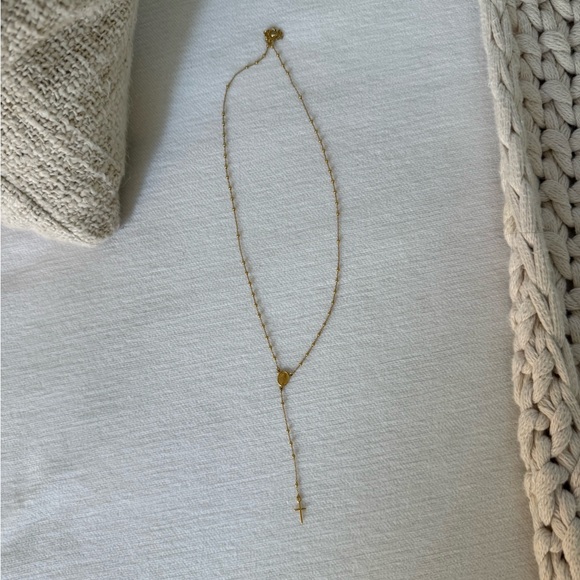 Cross Lariat Necklace - Picture 1 of 4